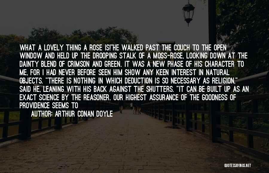 Science Of Deduction Quotes By Arthur Conan Doyle