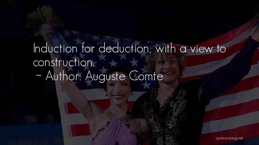 Science Of Deduction Quotes By Auguste Comte