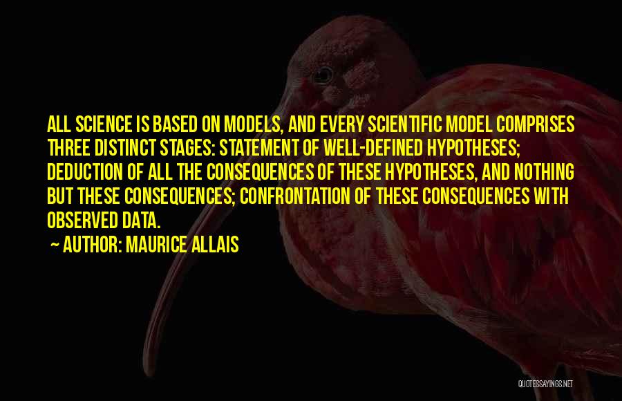 Science Of Deduction Quotes By Maurice Allais