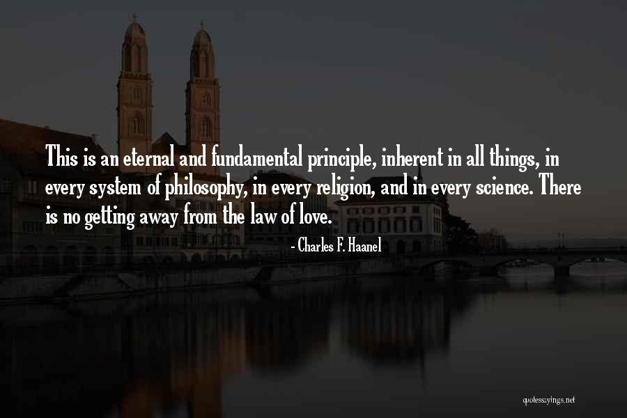 Science Religion And Philosophy Quotes By Charles F. Haanel