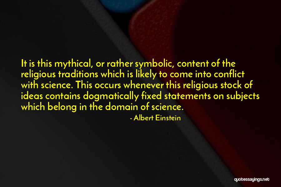 Science Subjects Quotes By Albert Einstein