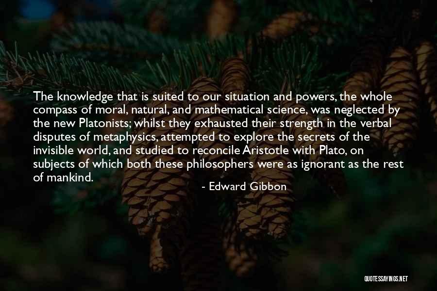 Science Subjects Quotes By Edward Gibbon