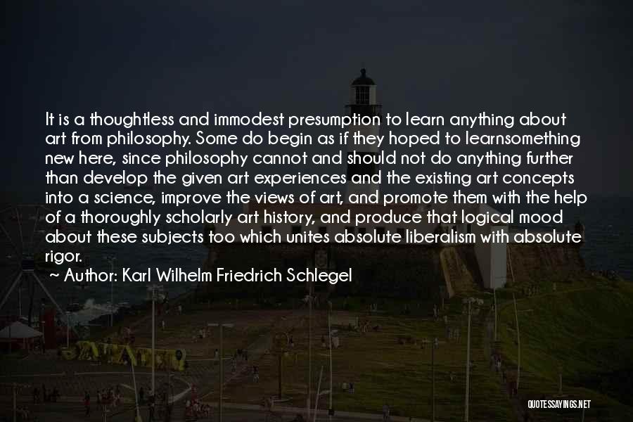 Science Subjects Quotes By Karl Wilhelm Friedrich Schlegel