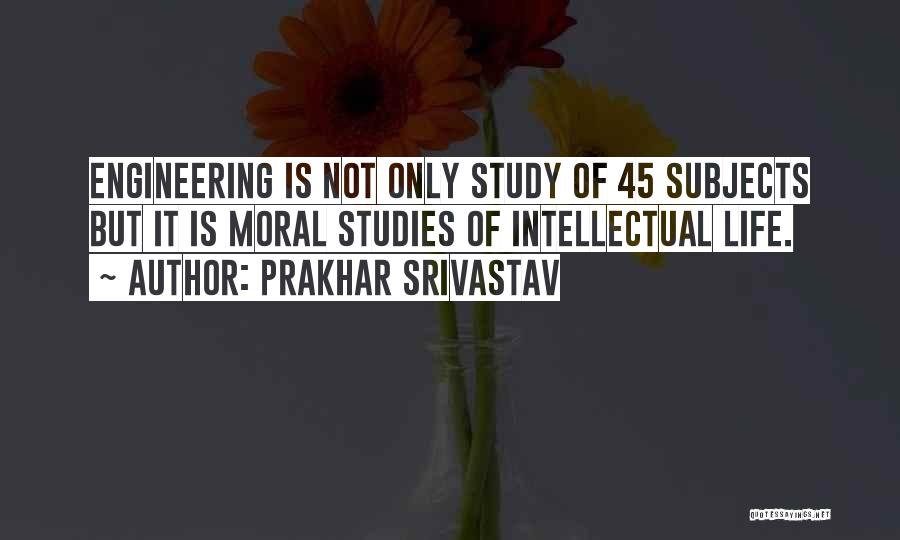 Science Subjects Quotes By Prakhar Srivastav