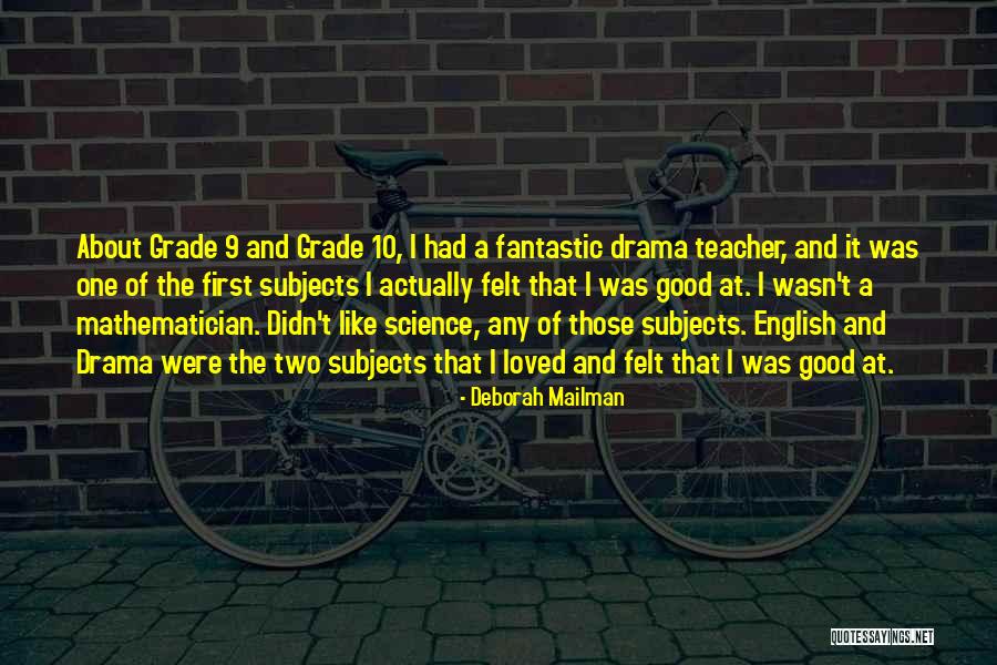 Science Teacher Quotes By Deborah Mailman Science Teacher Quotes By Deborah Mailman