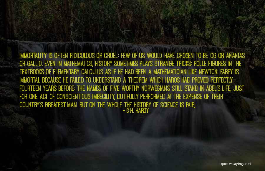 Science Textbooks Quotes By G.H. Hardy Science Textbooks Quotes By G.H. Hardy