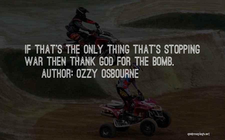 Science Thank You Quotes By Ozzy Osbourne