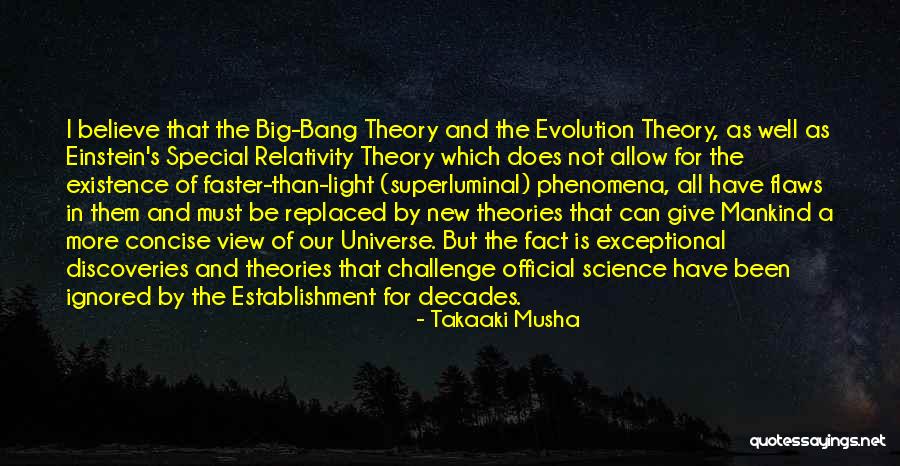 Science Theories Quotes By Takaaki Musha Science Theories Quotes By Takaaki Musha
