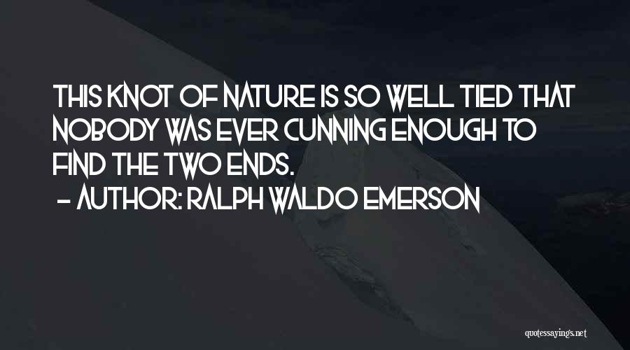 Science Vs Nature Quotes By Ralph Waldo Emerson