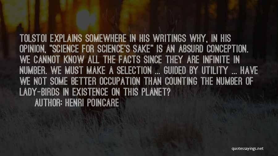 Science Writing Quotes By Henri Poincare