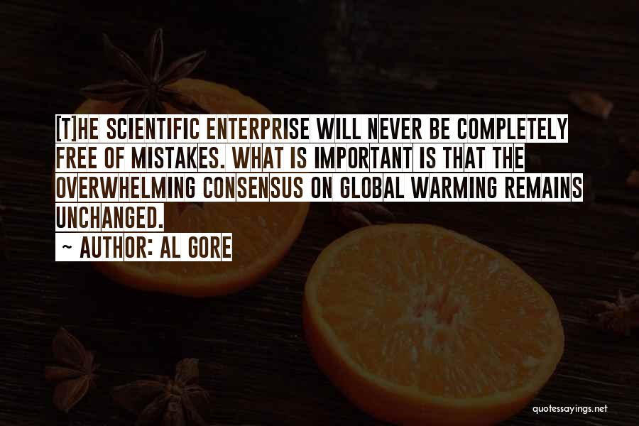 Scientific Consensus Quotes By Al Gore