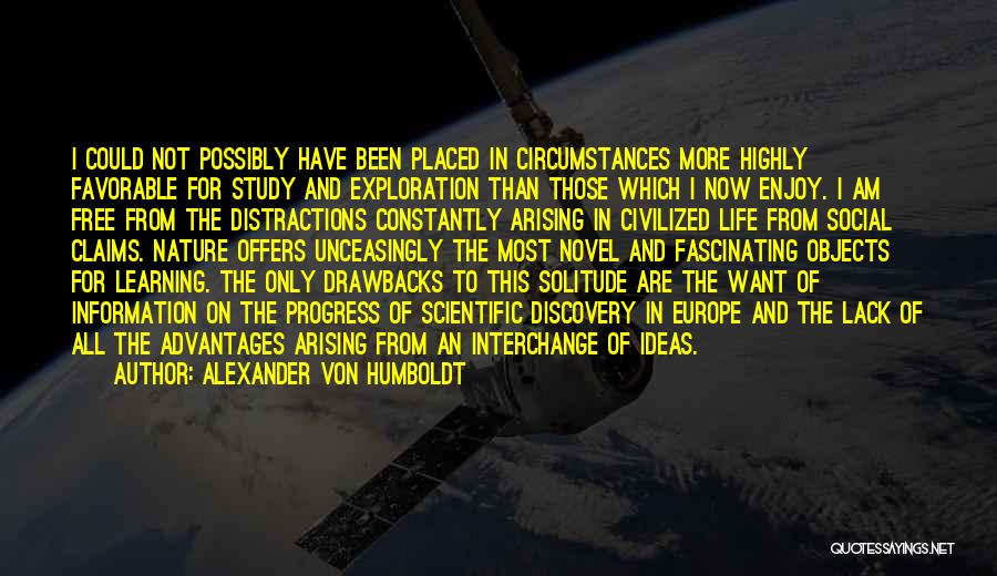 Scientific Discovery Quotes By Alexander Von Humboldt