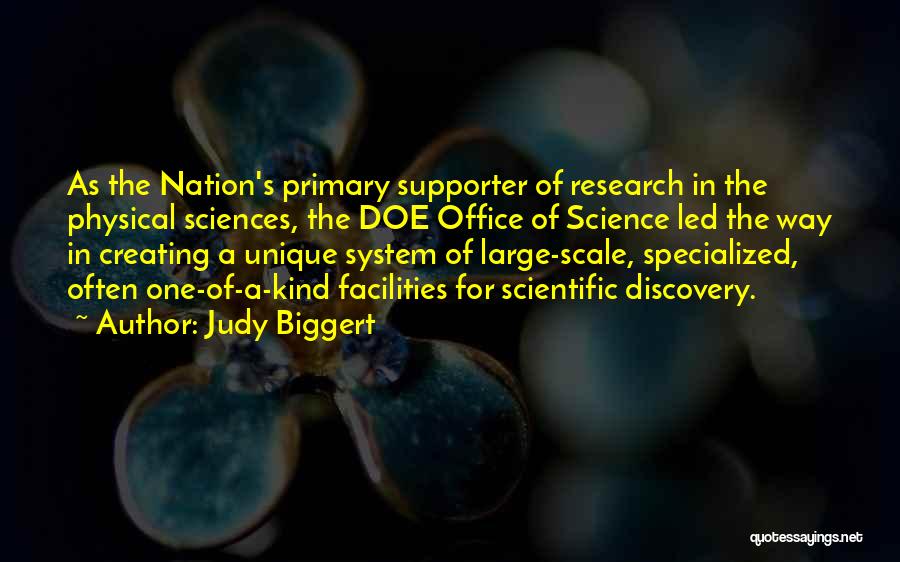 Scientific Discovery Quotes By Judy Biggert