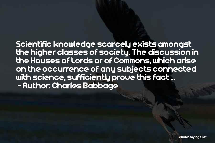 Scientific Knowledge Quotes By Charles Babbage