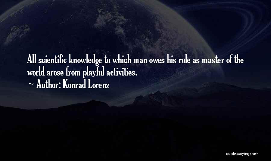 Scientific Knowledge Quotes By Konrad Lorenz