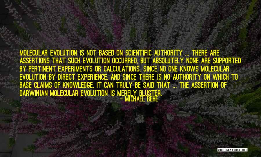 Scientific Knowledge Quotes By Michael Behe