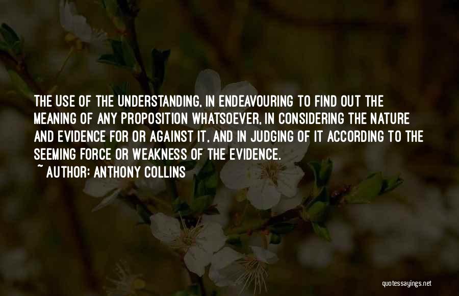 Scientific Method Quotes By Anthony Collins