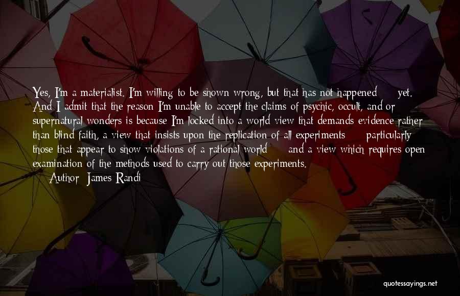 Scientific Method Quotes By James Randi