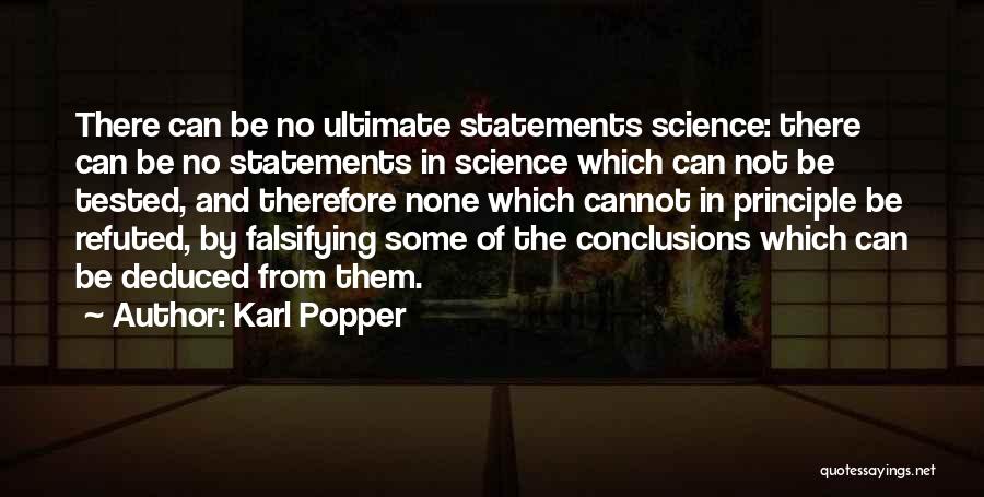 Scientific Method Quotes By Karl Popper