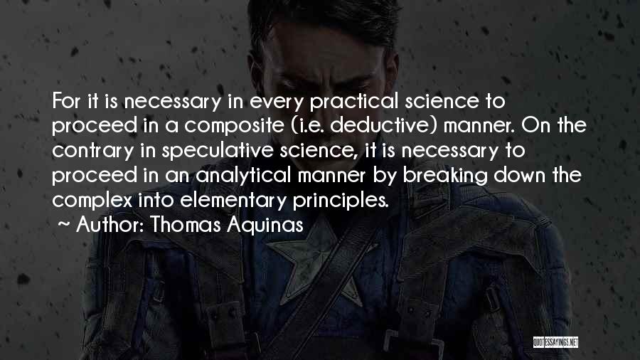 Scientific Method Quotes By Thomas Aquinas