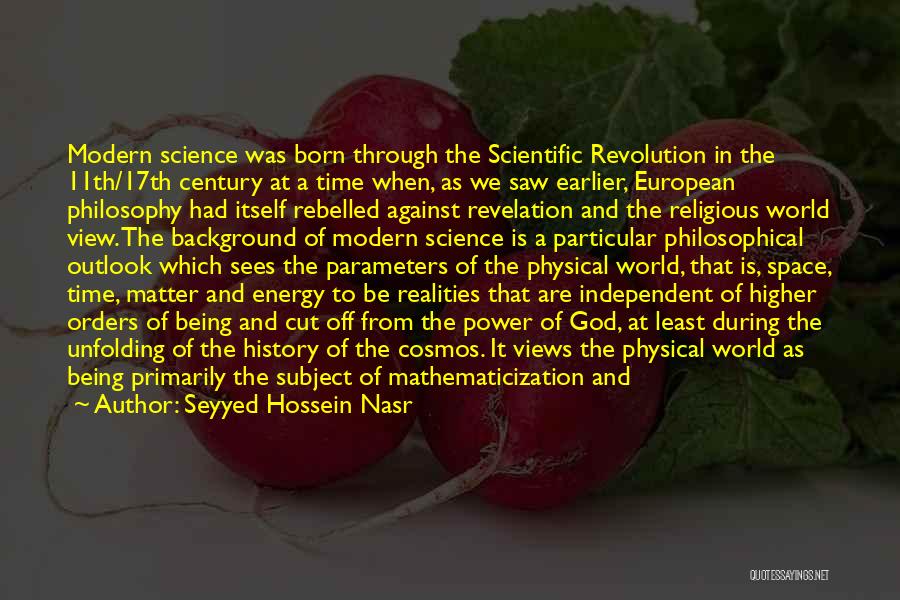 Scientific Outlook Quotes By Seyyed Hossein Nasr
