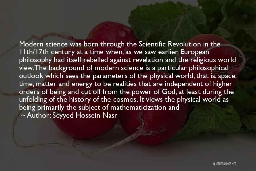 Scientific Revolution Quotes By Seyyed Hossein Nasr