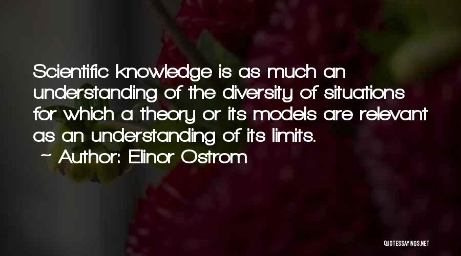 Scientific Theory Quotes By Elinor Ostrom