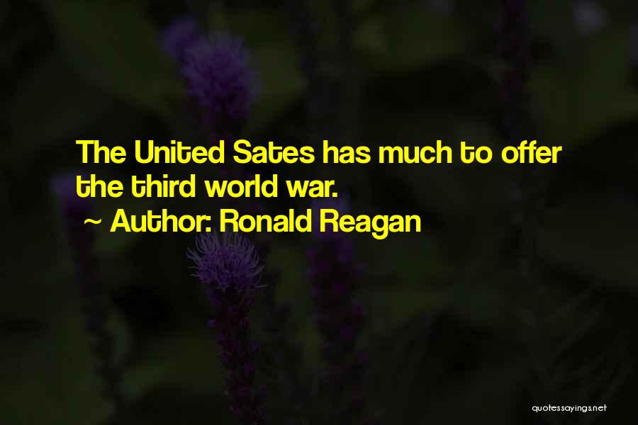 Scientifiques Metropole Quotes By Ronald Reagan