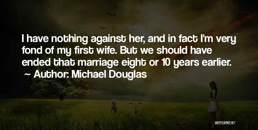 Scintillating Aura Quotes By Michael Douglas
