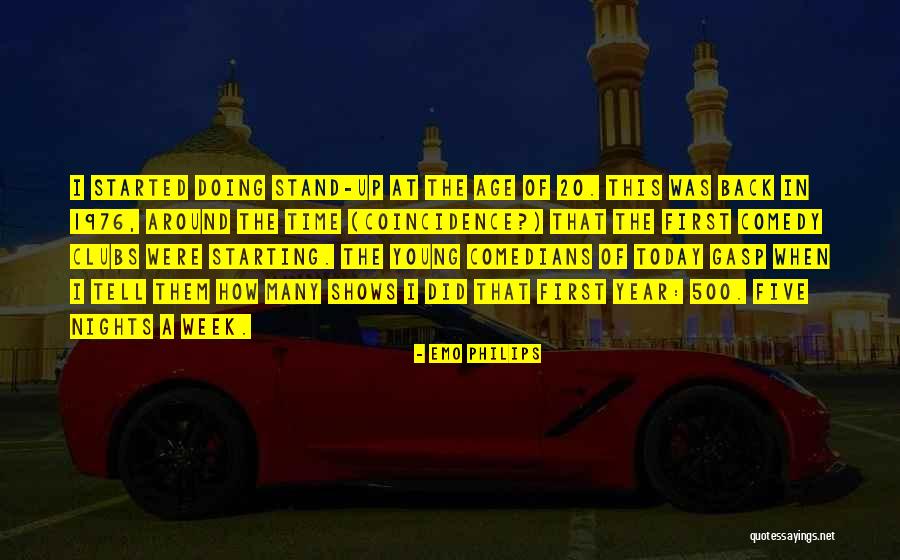 Sciolino Crime Quotes By Emo Philips Sciolino Crime Quotes By Emo Philips