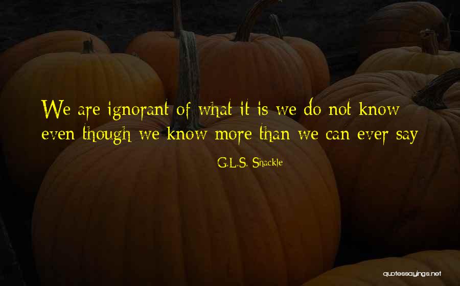 Scirocco Volkswagen Quotes By G.L.S. Shackle Scirocco Volkswagen Quotes By G.L.S. Shackle