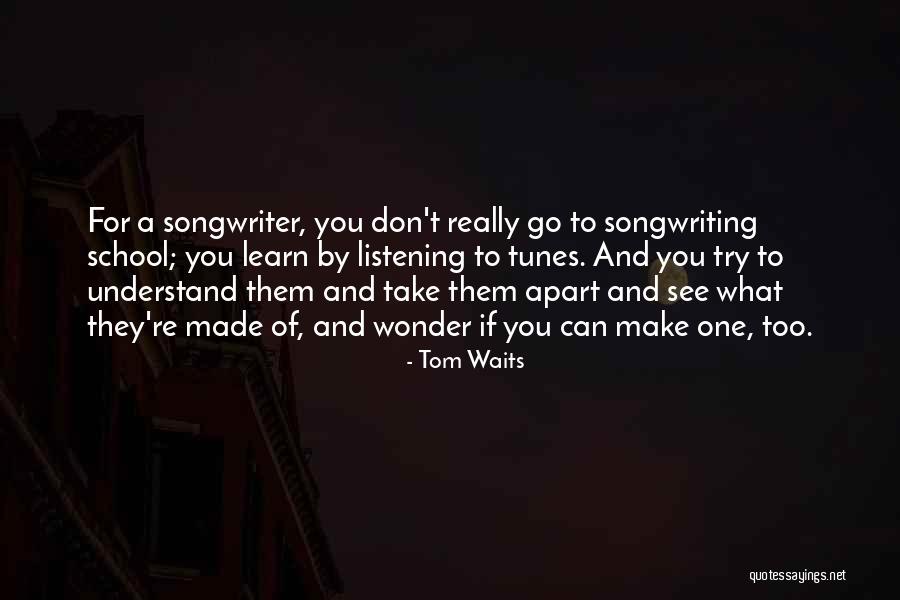 Scirotto Chiropractic Rehab Quotes By Tom Waits