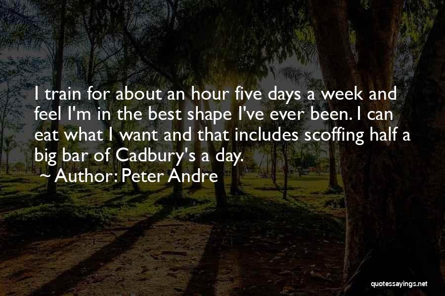 Scoffing Quotes By Peter Andre