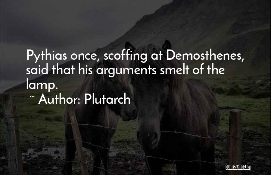 Scoffing Quotes By Plutarch