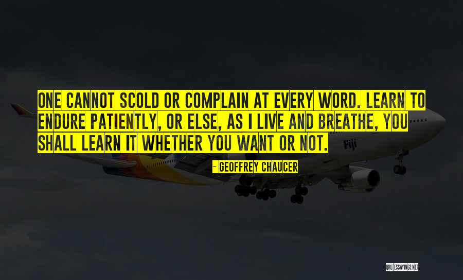 Scold Him Quotes By Geoffrey Chaucer Scold Him Quotes By Geoffrey Chaucer