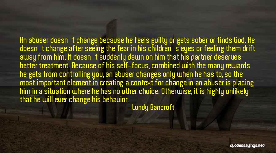 Scomparsa Stagione Quotes By Lundy Bancroft Scomparsa Stagione Quotes By Lundy Bancroft