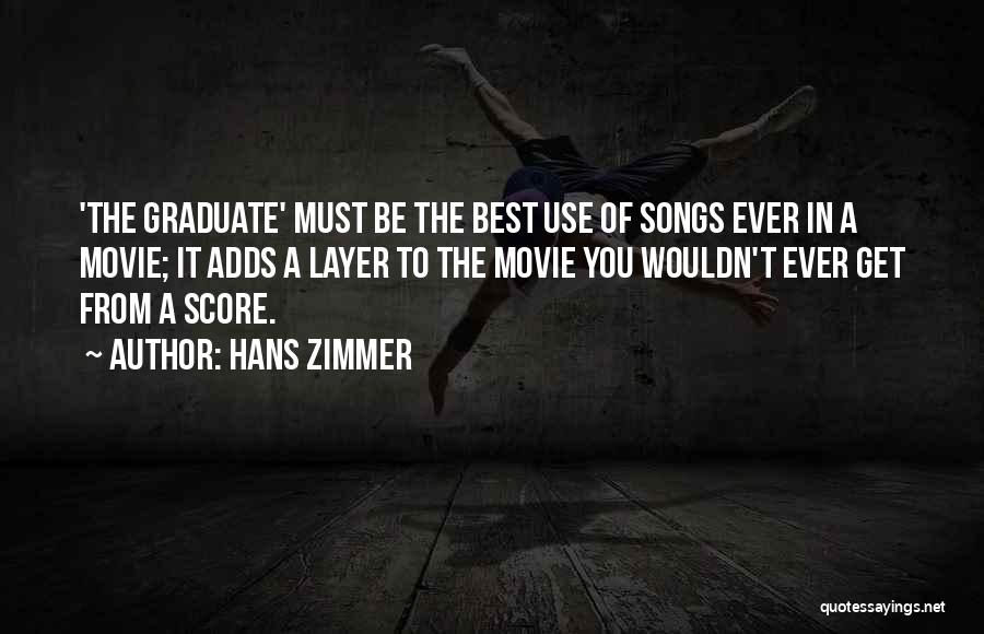 Score Movie Quotes By Hans Zimmer