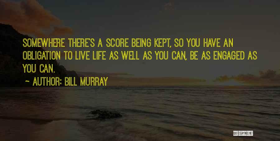 Score Quotes By Bill Murray