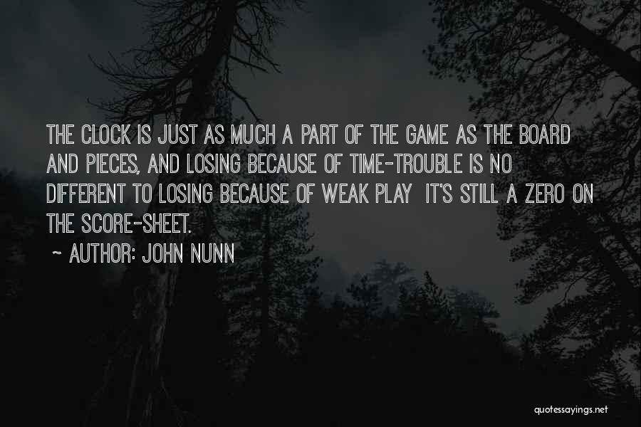 Score Quotes By John Nunn