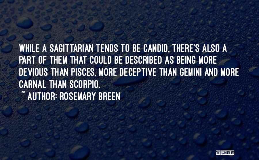 Scorpio Horoscope Quotes By Rosemary Breen