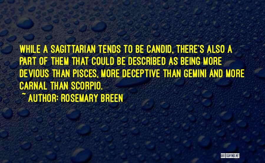 Scorpio Quotes By Rosemary Breen