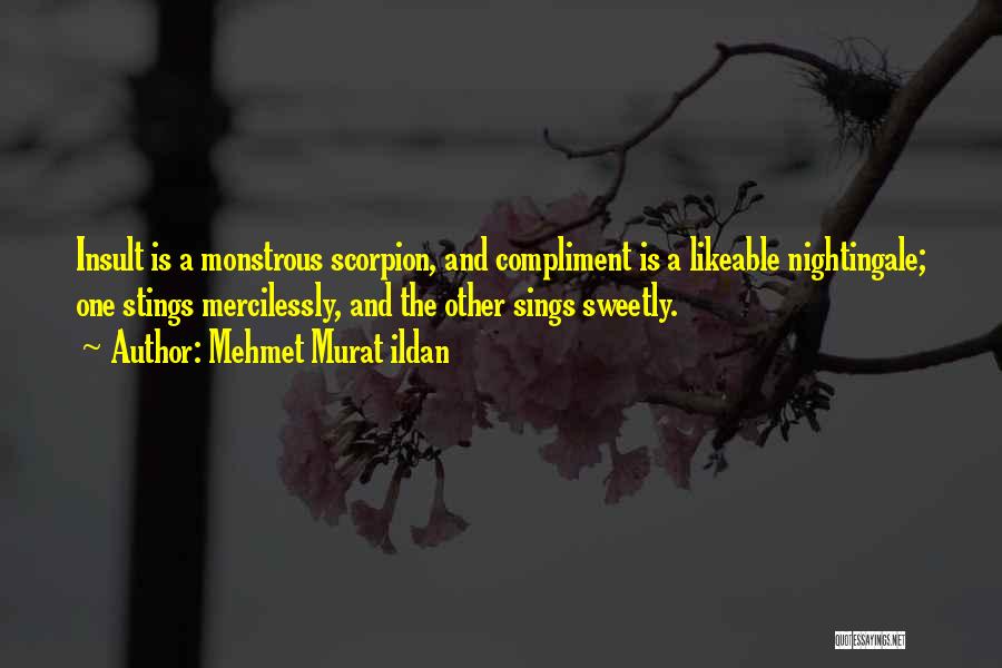 Scorpion Quotes By Mehmet Murat Ildan