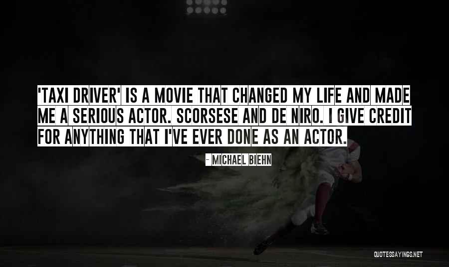 Scorsese Movie Quotes By Michael Biehn