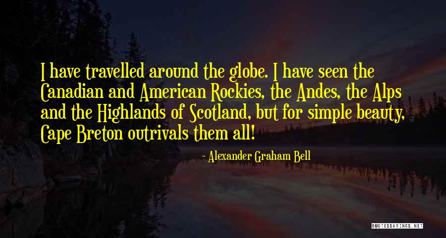 Scotland Highlands Quotes By Alexander Graham Bell