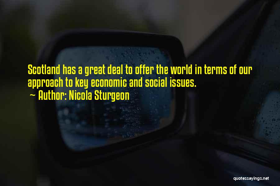 Scotland Quotes By Nicola Sturgeon