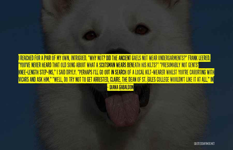 Scotsman Co Quotes By Diana Gabaldon