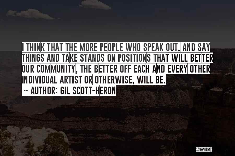 Scott-heron Quotes By Gil Scott-Heron