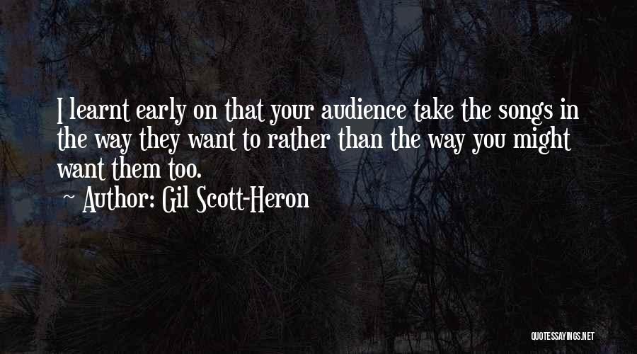 Scott-heron Quotes By Gil Scott-Heron