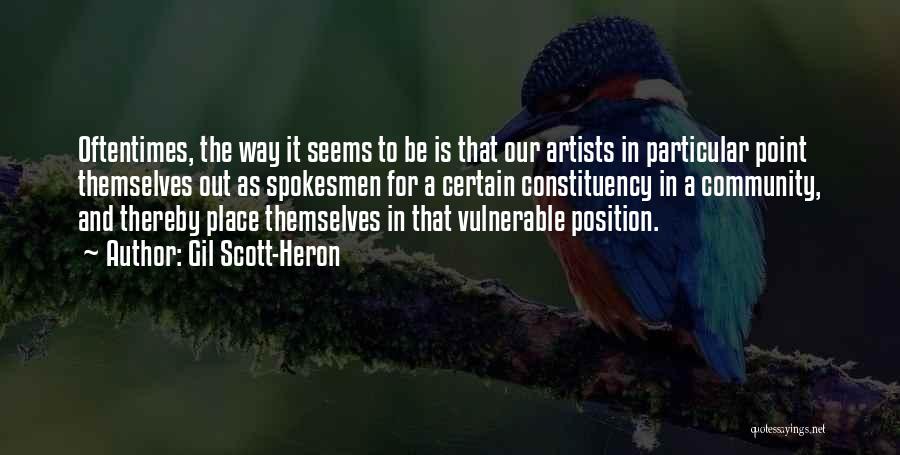 Scott-heron Quotes By Gil Scott-Heron