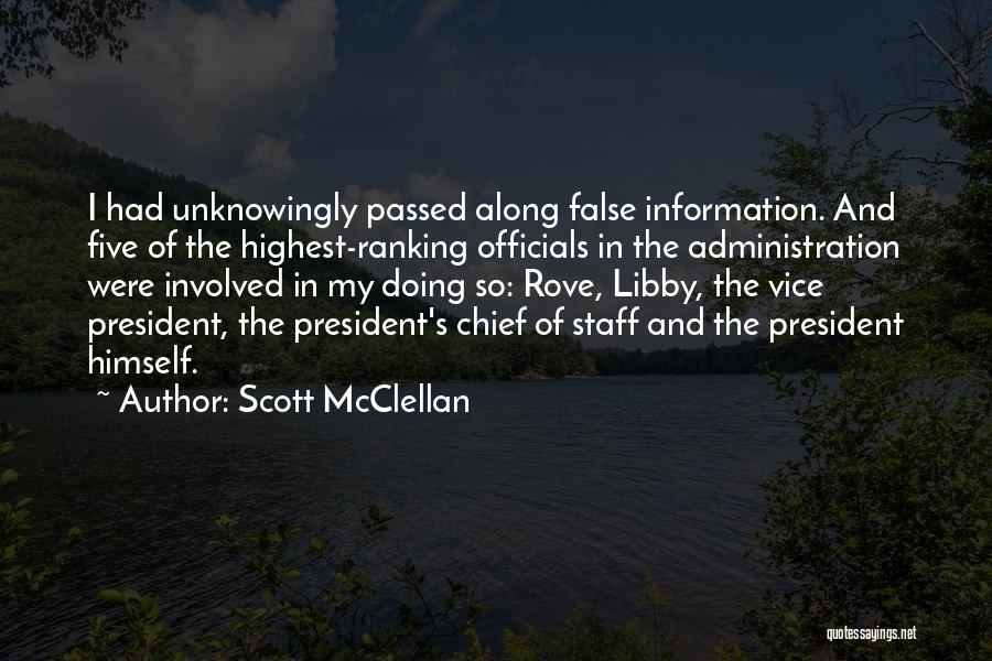 Scott McClellan Quotes 306614